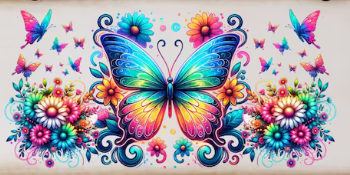 Neon Butterfly