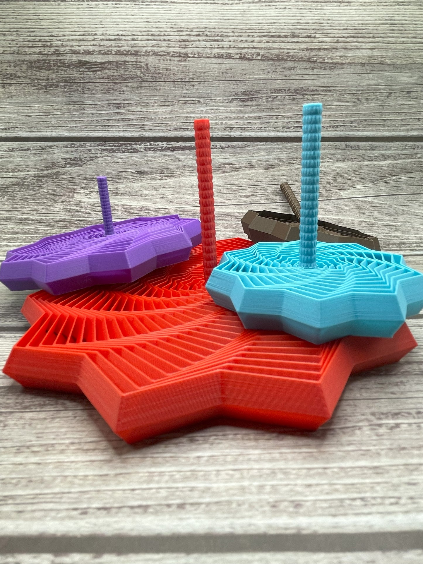 Star Fidget Toy with Handle