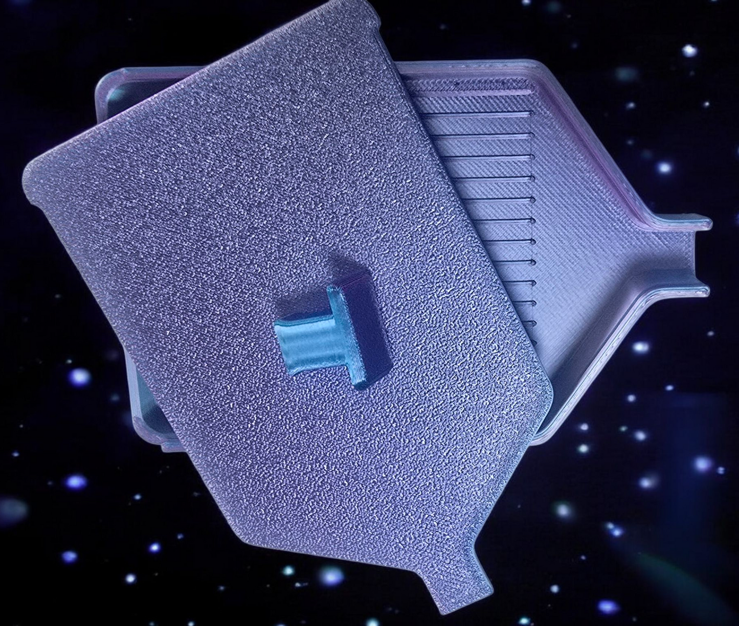 Diamond Art Tray w/Lid