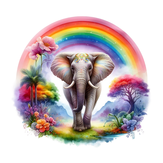 Rainbow Elephant
