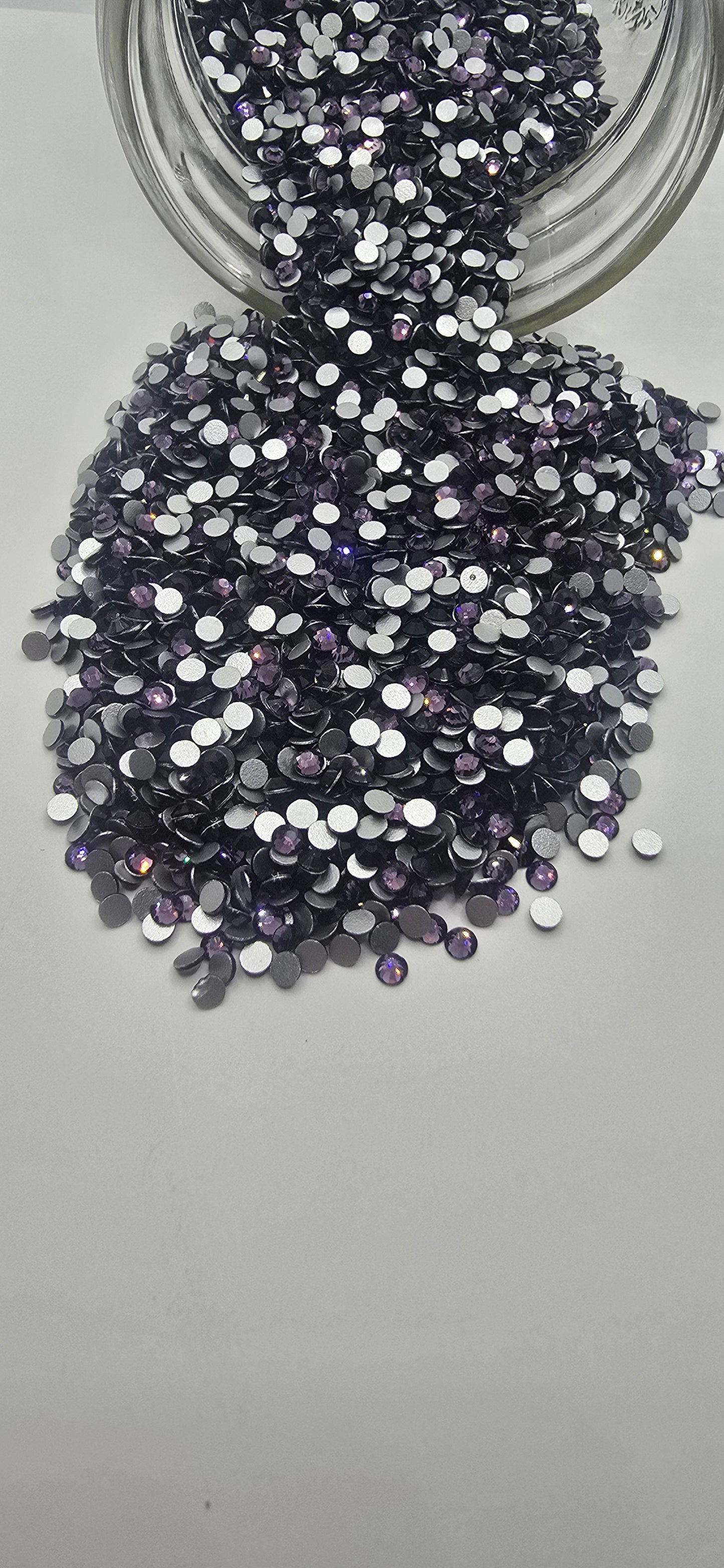 Violet Glass Rhinestone
