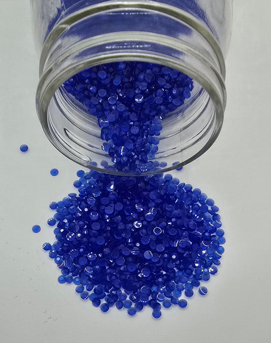 Blue Glow Rhinestones SS16