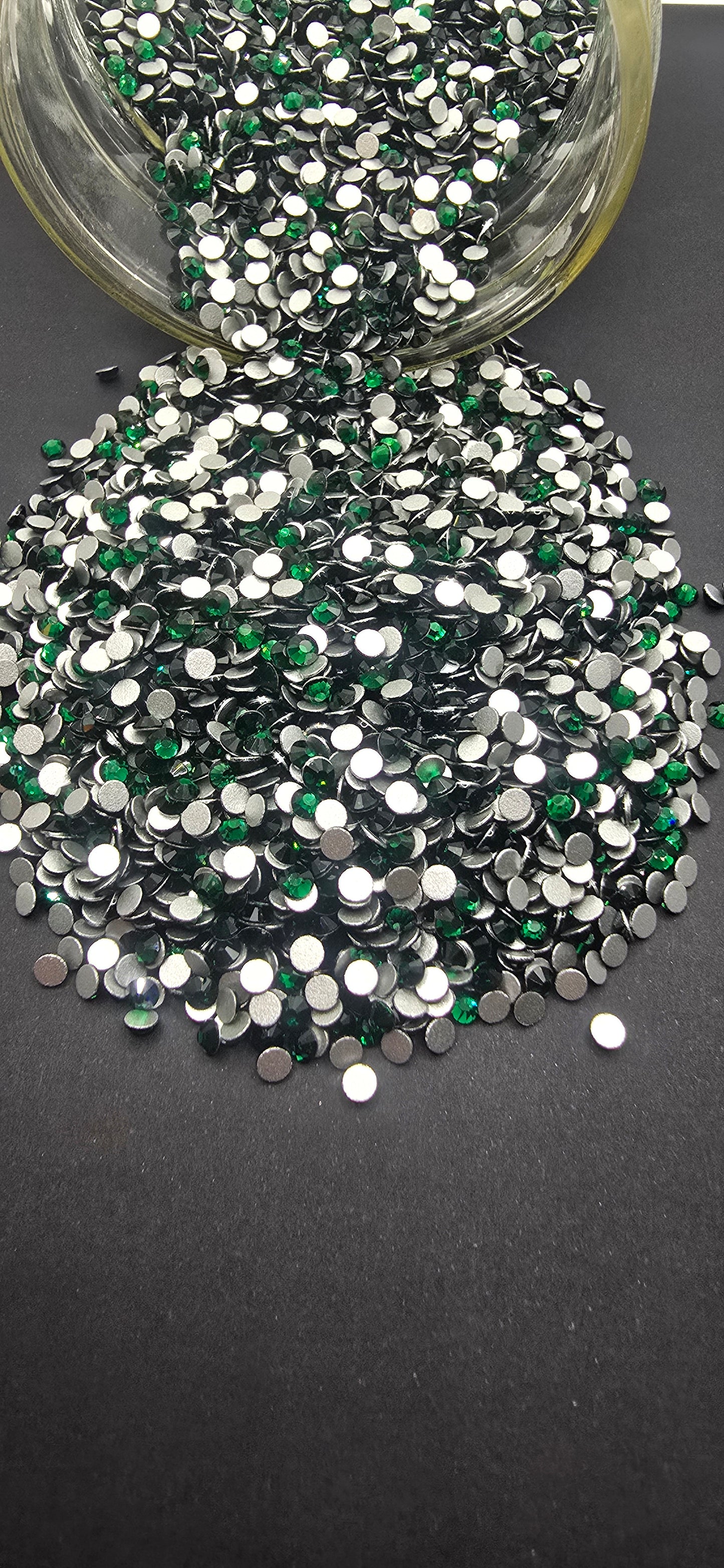 Emerald Glass Rhinestone