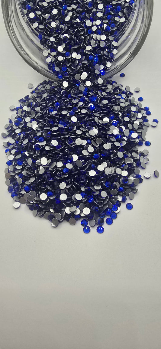 Sapphire Glass Rhinestone
